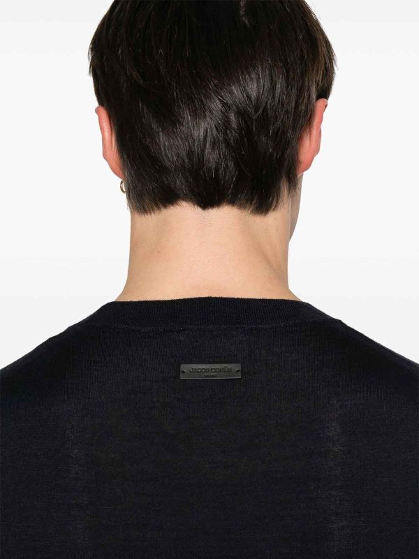 The Best Shops JACOB COHEN: maglia collo rotondo - Maglione di lana e seta