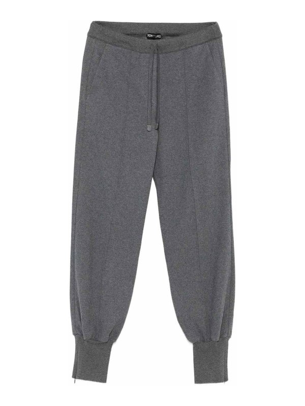 TOM FORD: Pantalones deportivos - Pantalones Deportivos - Gris