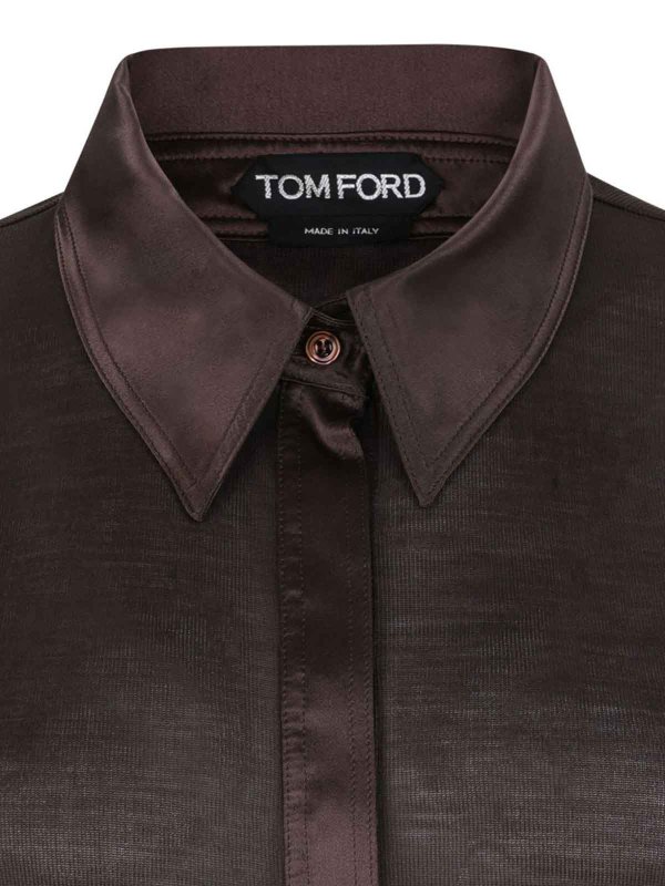TOM FORD: Polos online - Polo - Marrón