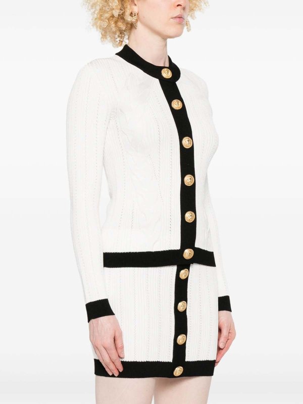 Balmain buy online Cardigan - Weiß