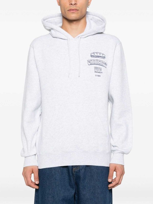 CARHARTT: Sweatshirts & Sweaters online - Logo Cotton Hoodie