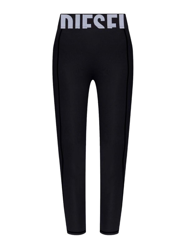 DIESEL: Leggings - Leggings - Schwarz
