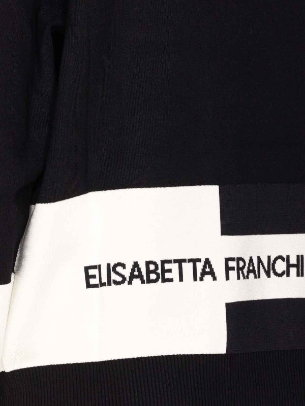 Tricot Crewneck Sweater shop online: ELISABETTA FRANCHI