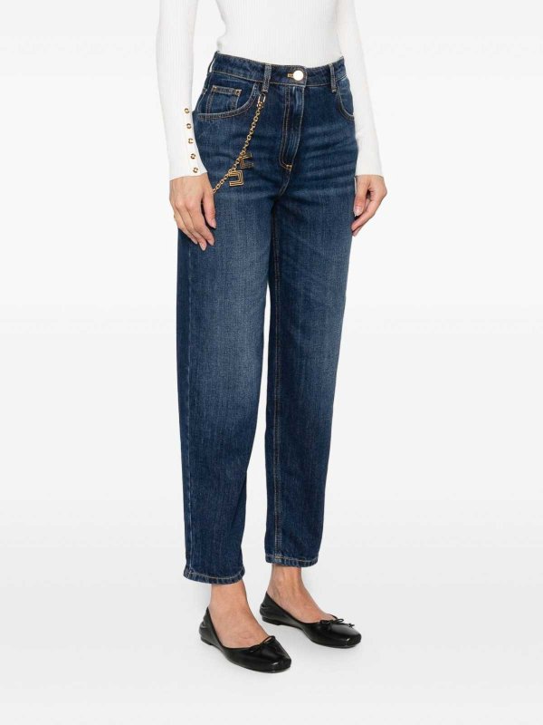 ELISABETTA FRANCHI buy online Denim Cropped Jeans