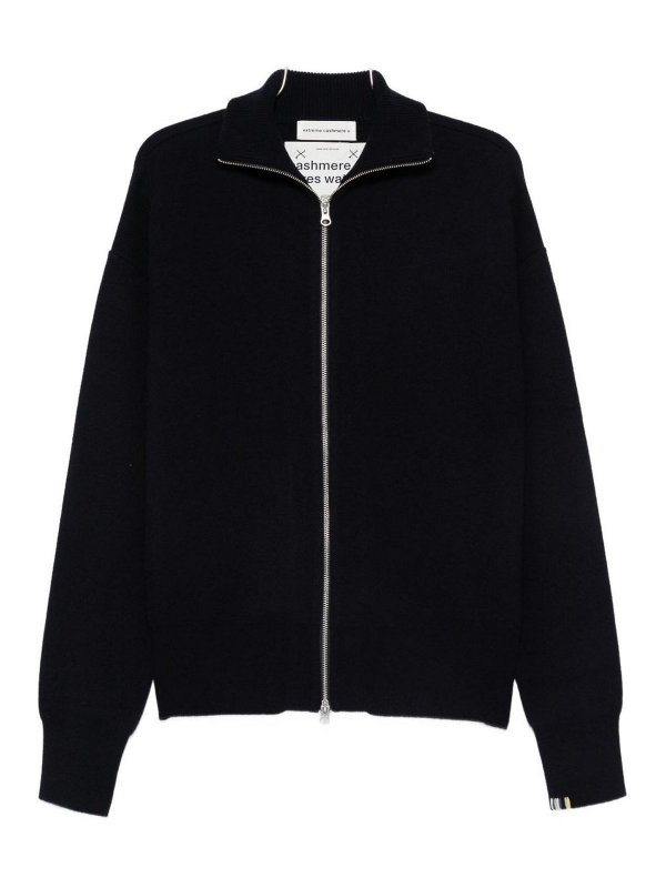EXTREME CASHMERE: cardigans - Cashmere Zipped Cardigan