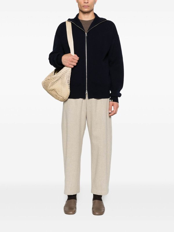 Cashmere Zipped Cardigan shop online: EXTREME CASHMERE