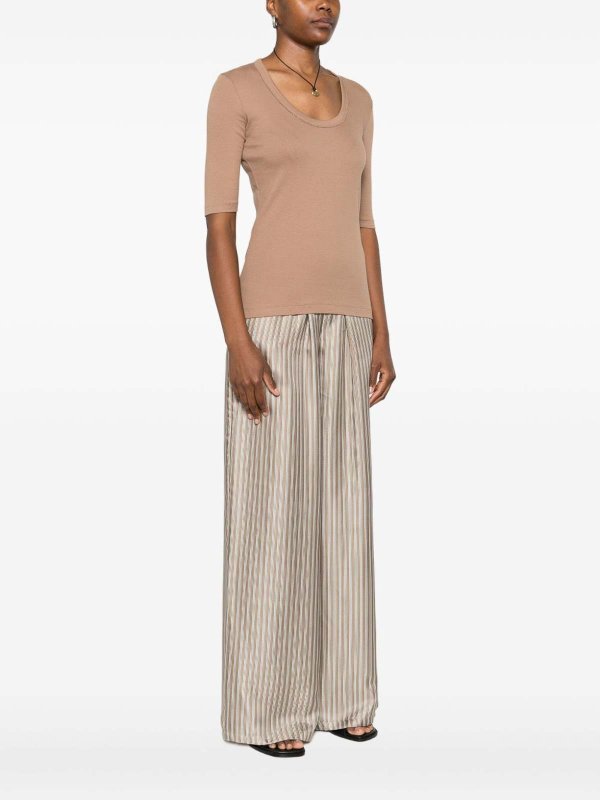 FABIANA FILIPPI buy online Cotton V-Necked Top