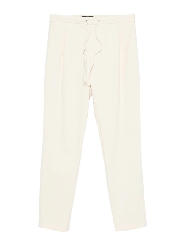 FABIANA FILIPPI: casual trousers - Slim Drawstring Trousers