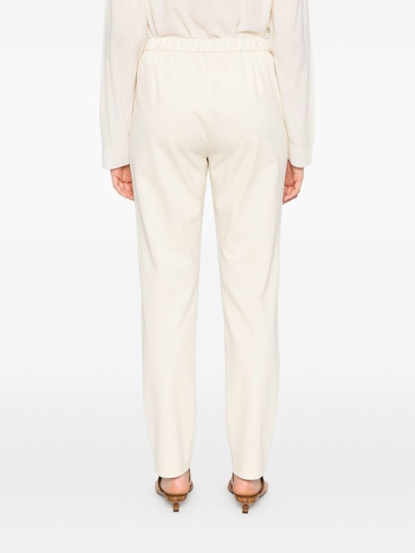 FABIANA FILIPPI: casual trousers online - Slim Drawstring Trousers