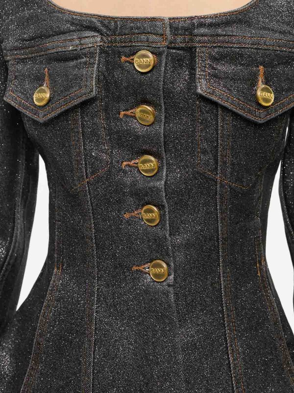 The Best Shops GANNI: カジュアルジャケット - 黒