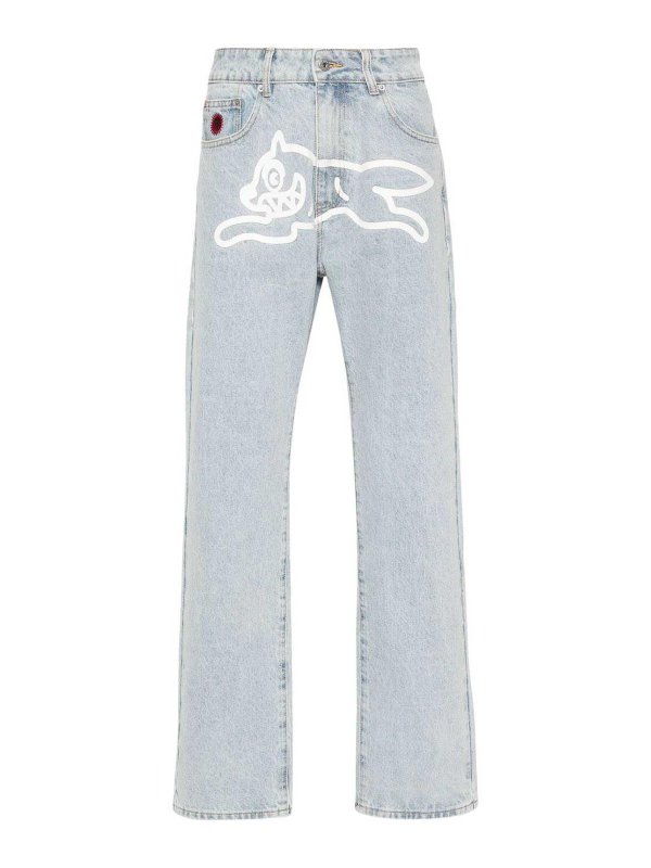 ICECREAM: Jeans évasés - Jean Bootcut - Bleu