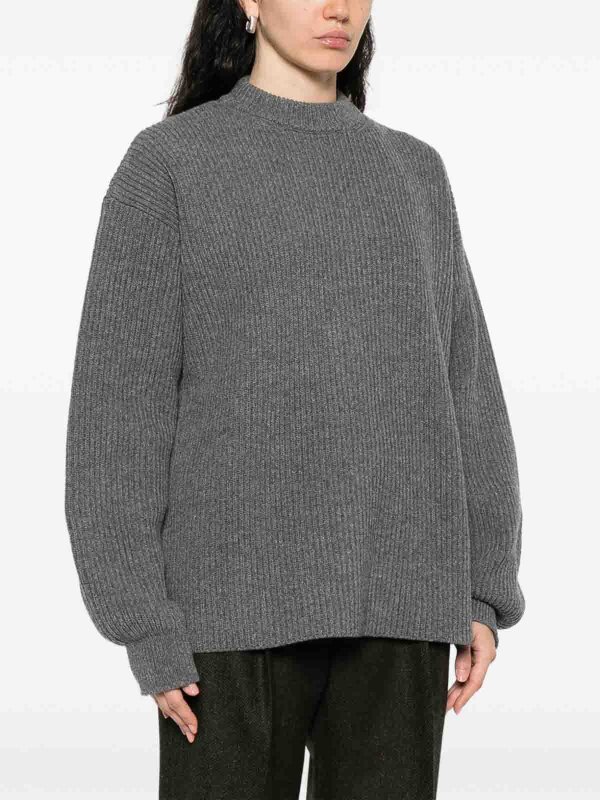 JIL SANDER buy online Suéter Cuello Redondo - Gris
