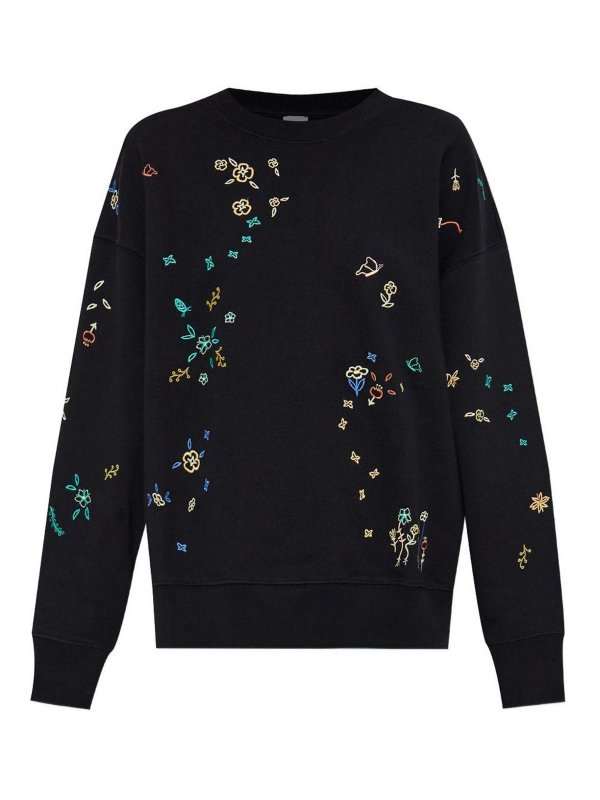 PS BY PAUL SMITH: Sweatshirts & Sweaters - Embroidered Cotton Sweatshirt