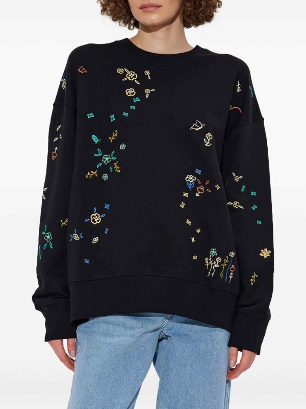 The Best Shops PS BY PAUL SMITH: Sweatshirts & Sweaters - Embroidered Cotton Sweatshirt