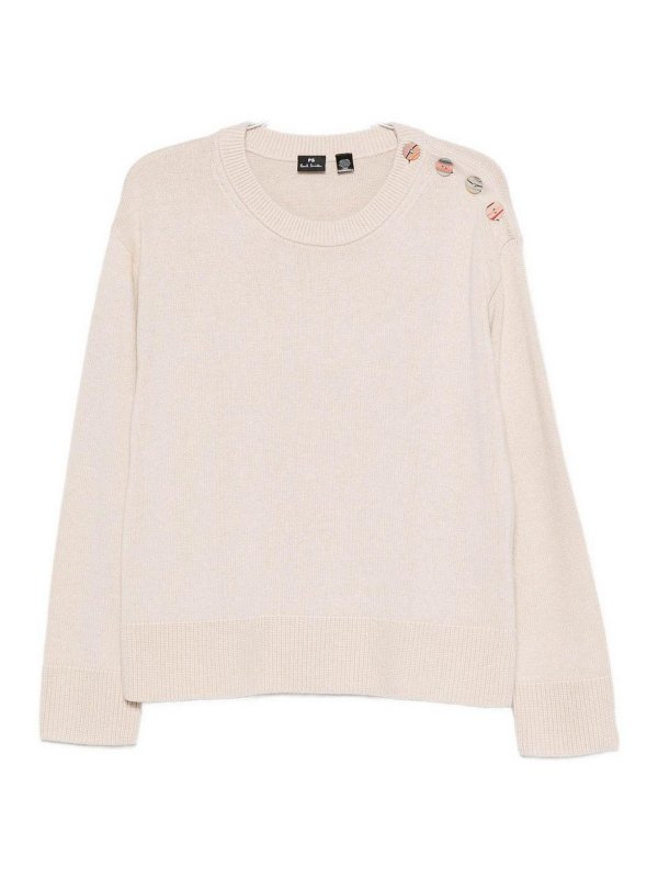PS BY PAUL SMITH: crew necks - Wool And Cotton Sweater