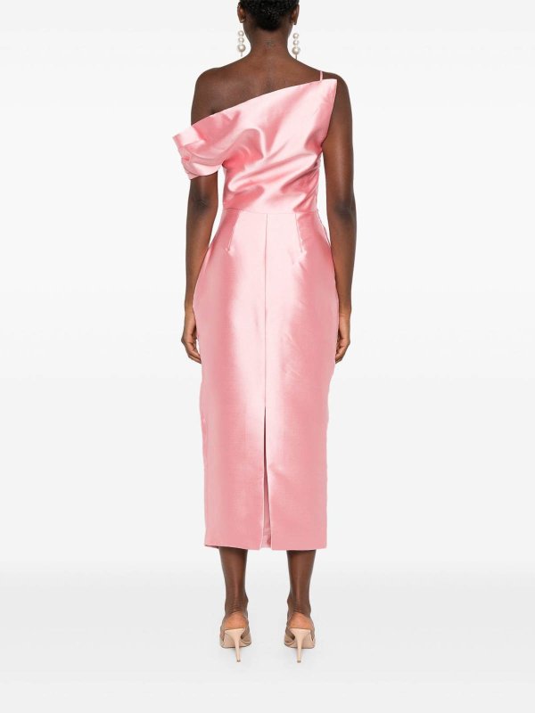 マキシドレス - ヌードカラー shop online: SOLACE LONDON