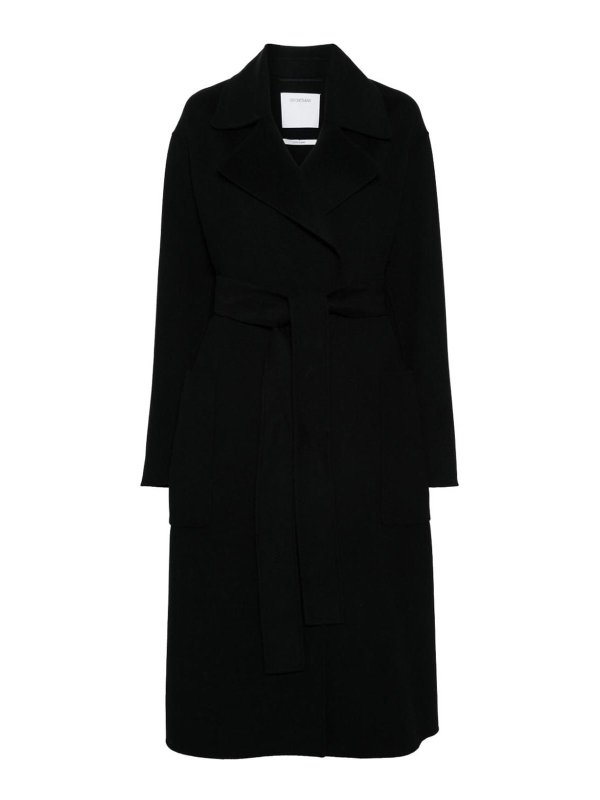 SPORTMAX: ショートコート - ショートコート - 黒