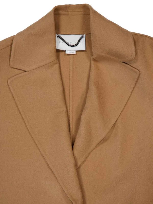Wool Double-Breasted Coat shop online: STELLA McCARTNEY