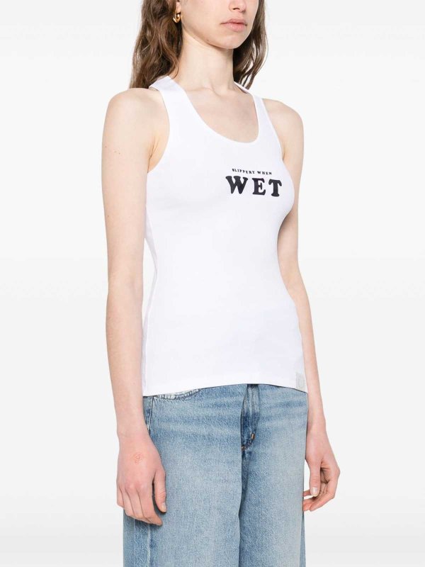 The Best Shops STELLA McCARTNEY: Tops & Tank tops - Slippery When Wet Tank Top