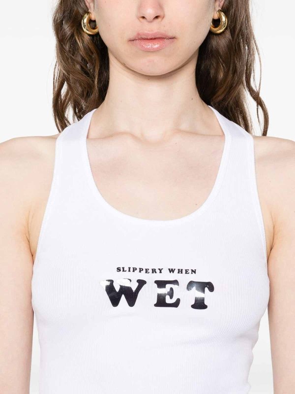 Slippery When Wet Tank Top shop online: STELLA McCARTNEY