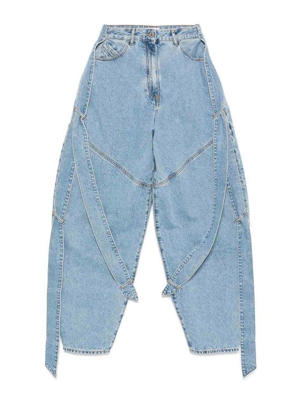 The Attico: Jeans boot-cut - Jeans Boot-Cut - Azul