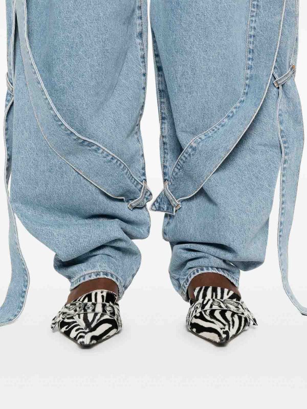 Jeans Boot-Cut - Azul shop online: The Attico