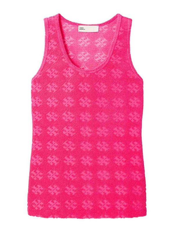 TORY BURCH: Tops & Tank tops - Terry Tank Top