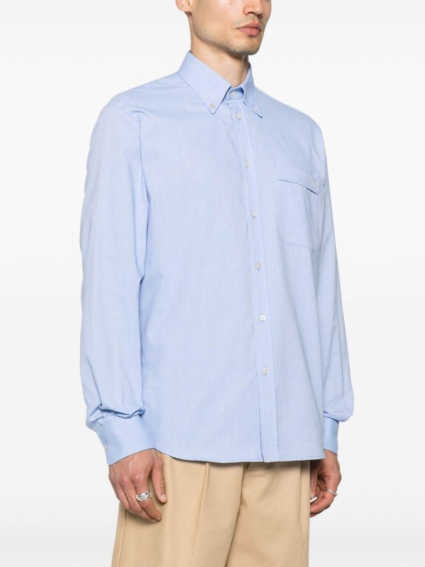 VALENTINO: shirts online - Vlogo Signature Cotton Shirt