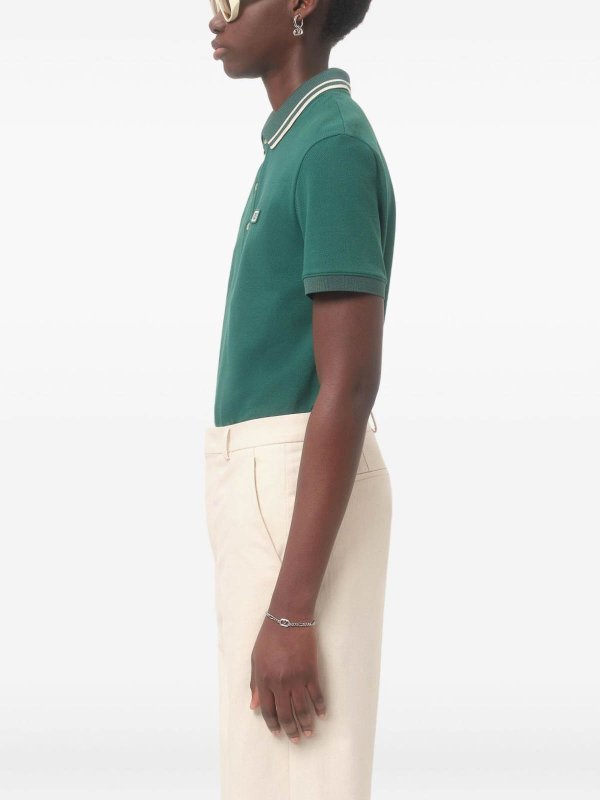 The Best Shops VALENTINO: polo shirts - Vlogo Signature Cotton Polo Shirt