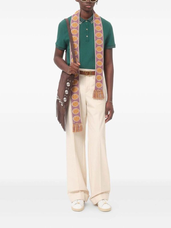 Vlogo Signature Cotton Polo Shirt shop online: VALENTINO