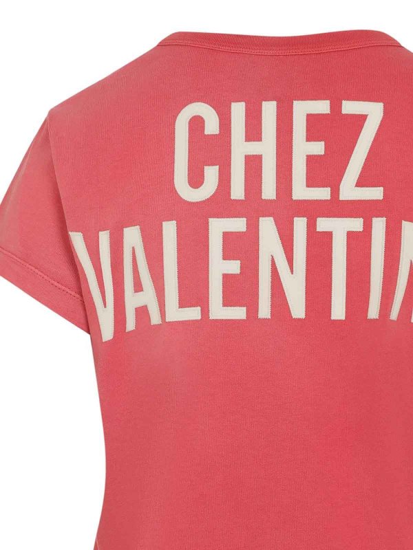 The Best Shops VALENTINO: t-shirts - Printed Cotton T-Shirt