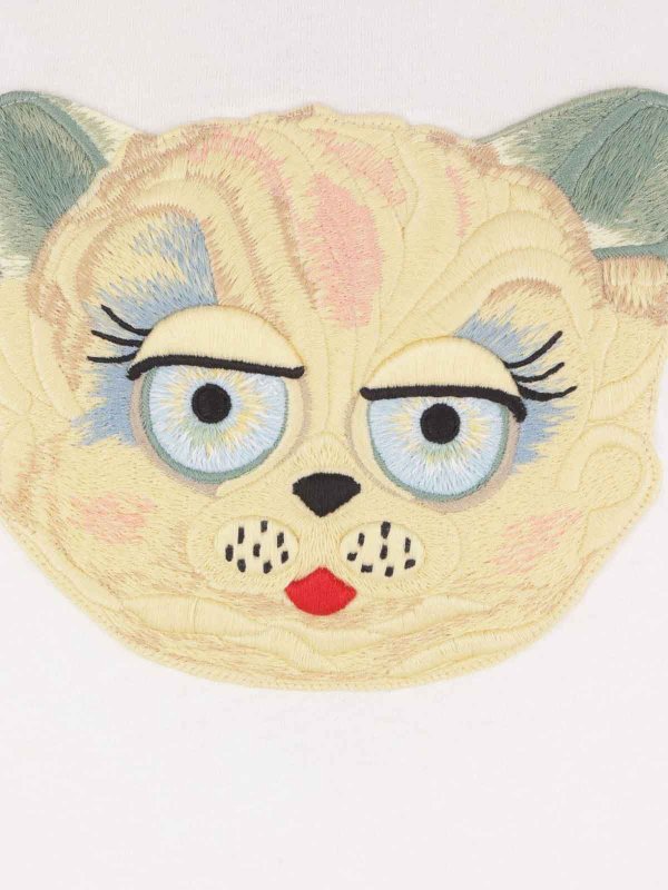 The Best Shops VALENTINO: t-shirts - Le Chat De La Maison Cotton T-Shirt