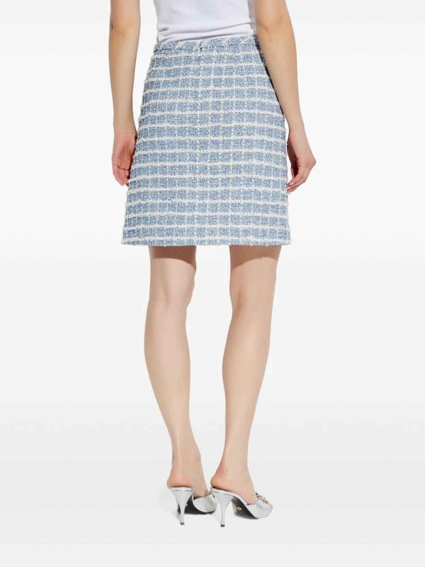 VERSACE: Knee length skirts & Midi online - Tweed Mini Skirt