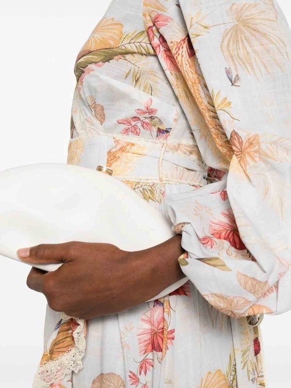 ZIMMERMANN: maxi dresses online - Ascension Printed Midi Dress