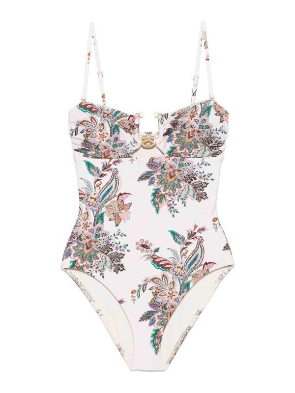 ZIMMERMANN: Maillots une pièce  - Maillot De Bain - Beige