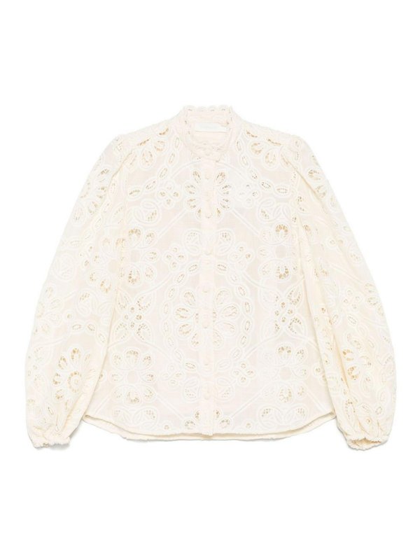 ZIMMERMANN: ブラウス - ブラウス - 白