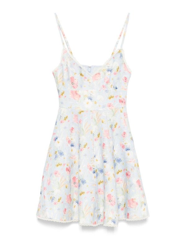 ZIMMERMANN: short dresses - Lucky Linen Mini Dress