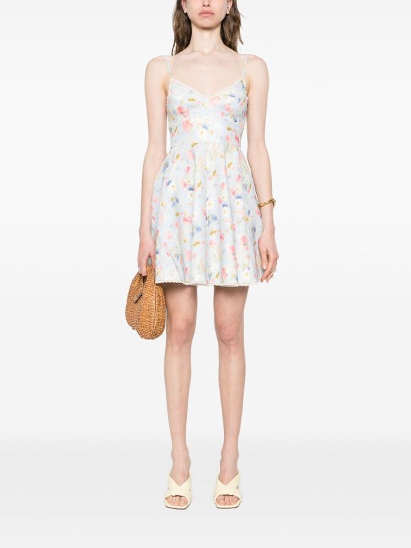 Lucky Linen Mini Dress shop online: ZIMMERMANN