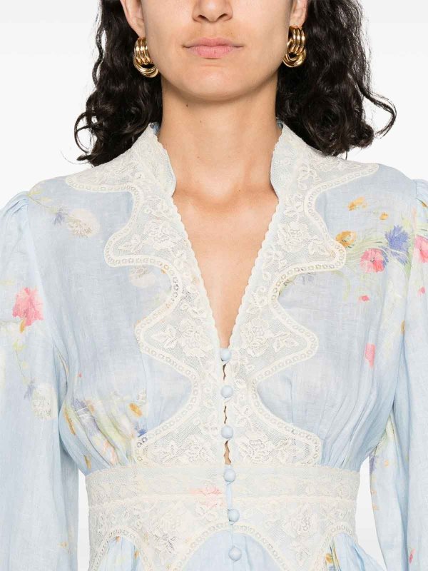 ZIMMERMANN buy online Lucky Linen Mini Dress