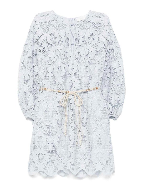 ZIMMERMANN: short dresses - Coco Lace Mini Dress