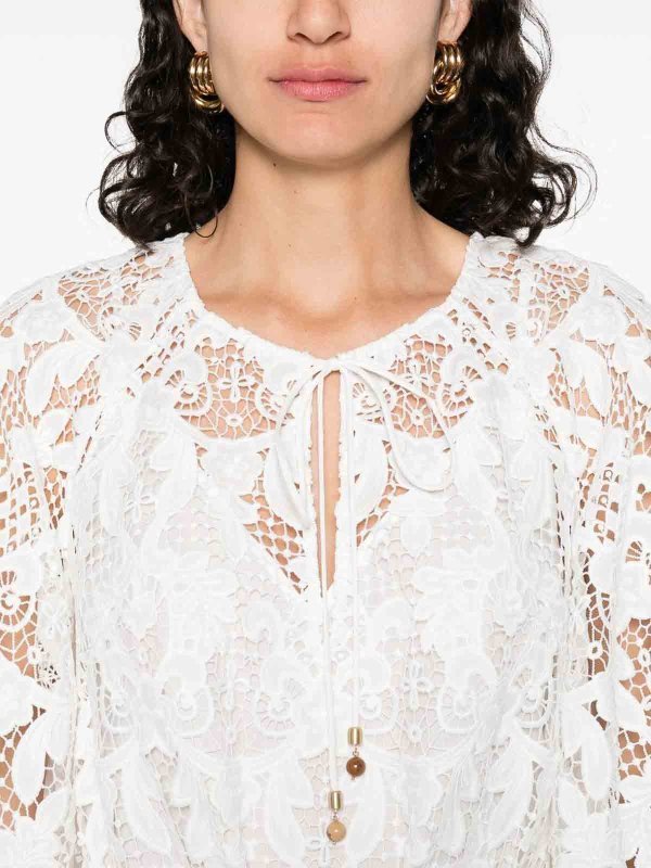 ZIMMERMANN: Maxi robe online - Maxi Robe - Blanc