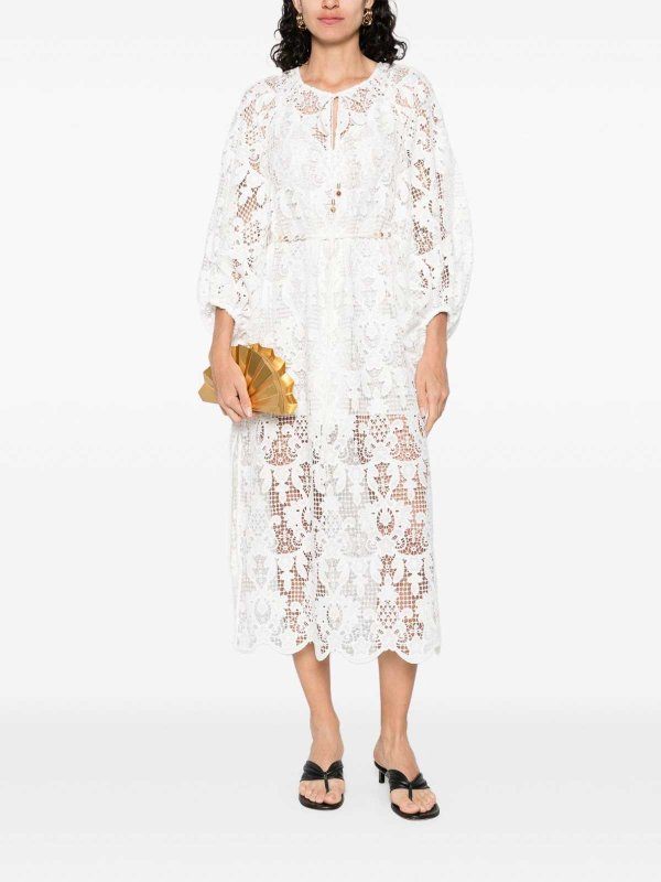 Maxi Robe - Blanc shop online: ZIMMERMANN