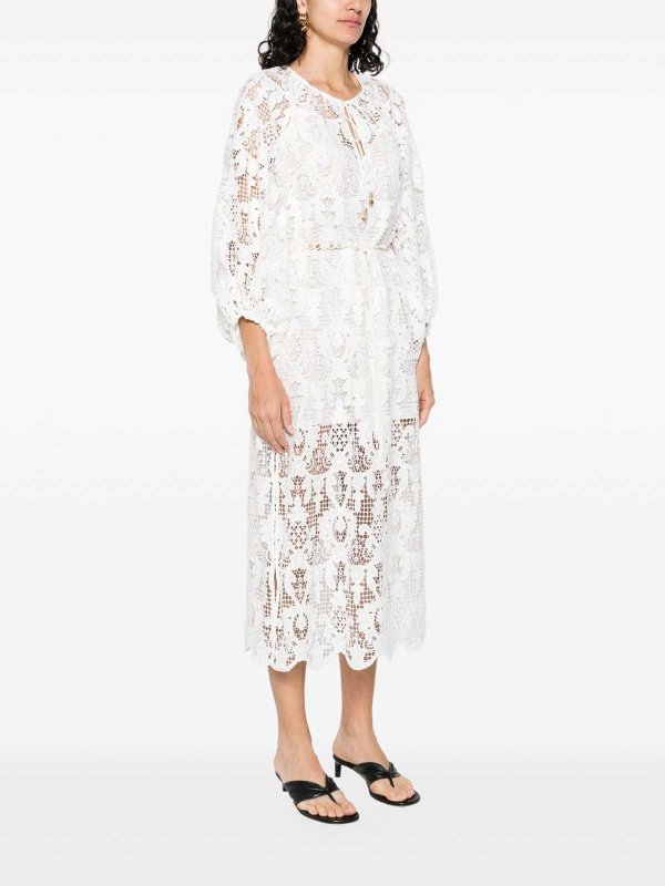 ZIMMERMANN buy online Maxi Robe - Blanc