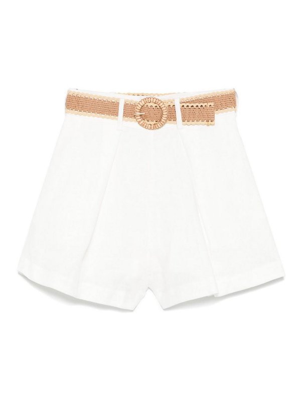ZIMMERMANN: Shorts - Short - Blanc