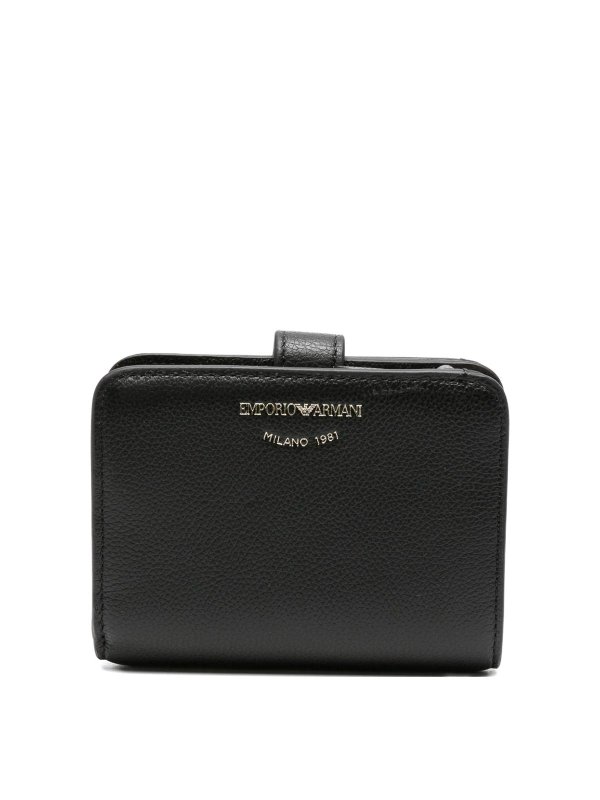 EMPORIO ARMANI: Portemonnaies und Geldbörsen - Portemonnaie - Schwarz