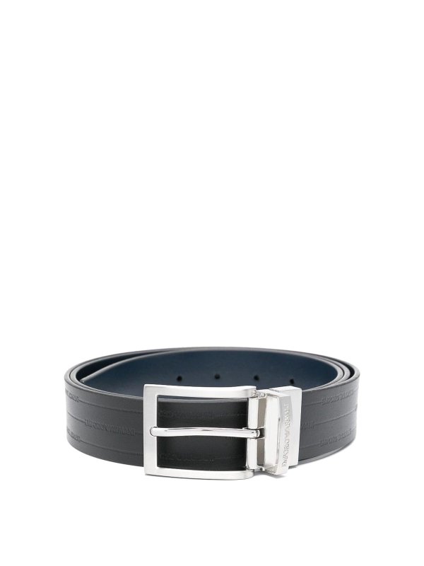 EMPORIO ARMANI: belts - Leather Belt