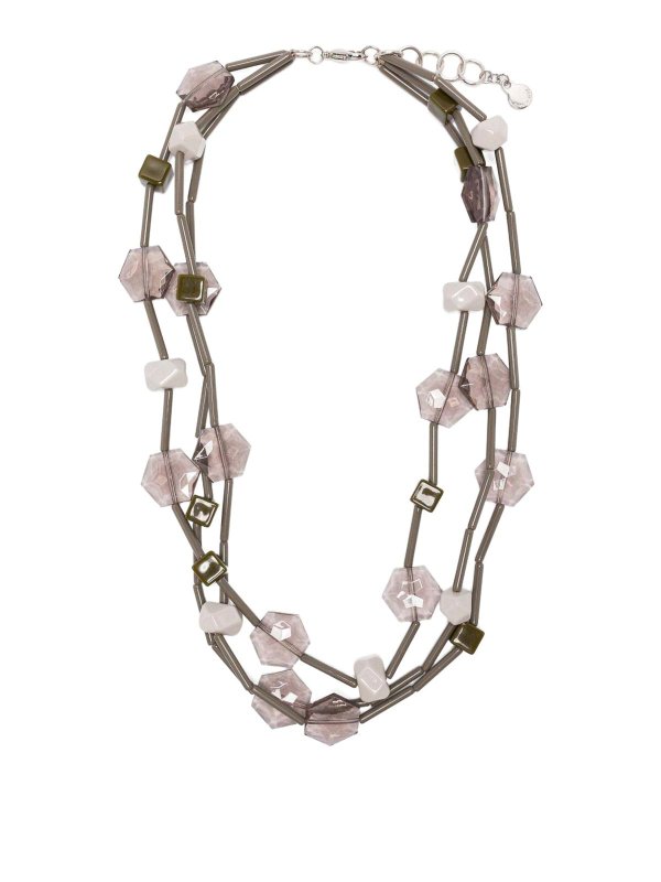 EMPORIO ARMANI: Halsketten und Halsbänder - Halskette - Grün