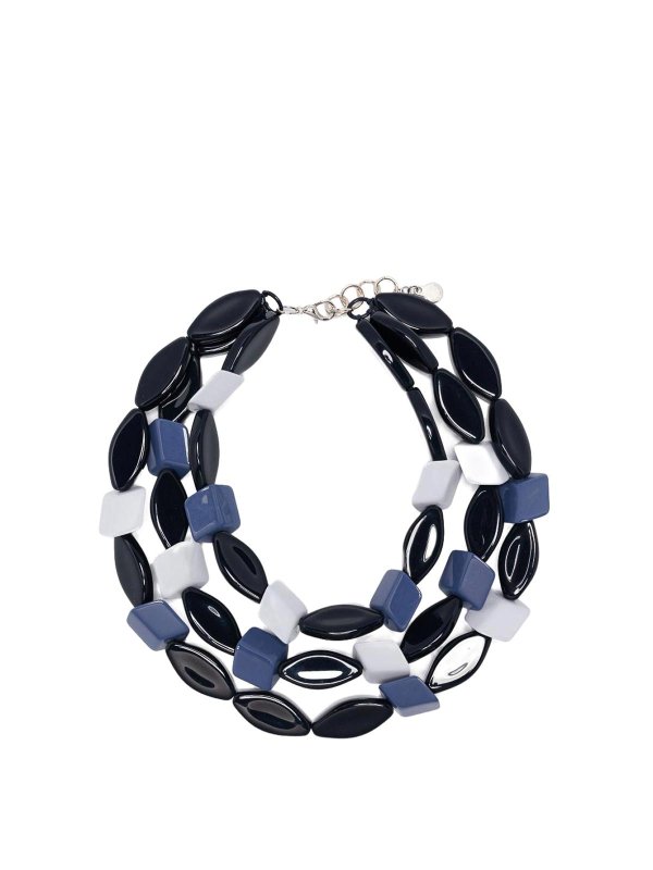 EMPORIO ARMANI: Collar - Collar - Azul