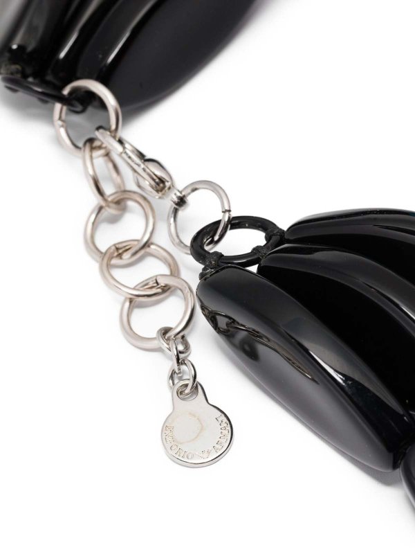 The Best Shops EMPORIO ARMANI: Halsketten und Halsbänder - Halskette - Schwarz