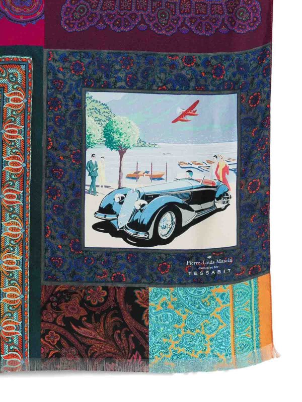 PIERRE-LOUIS MASCIA: Schals online - Schal - Lila